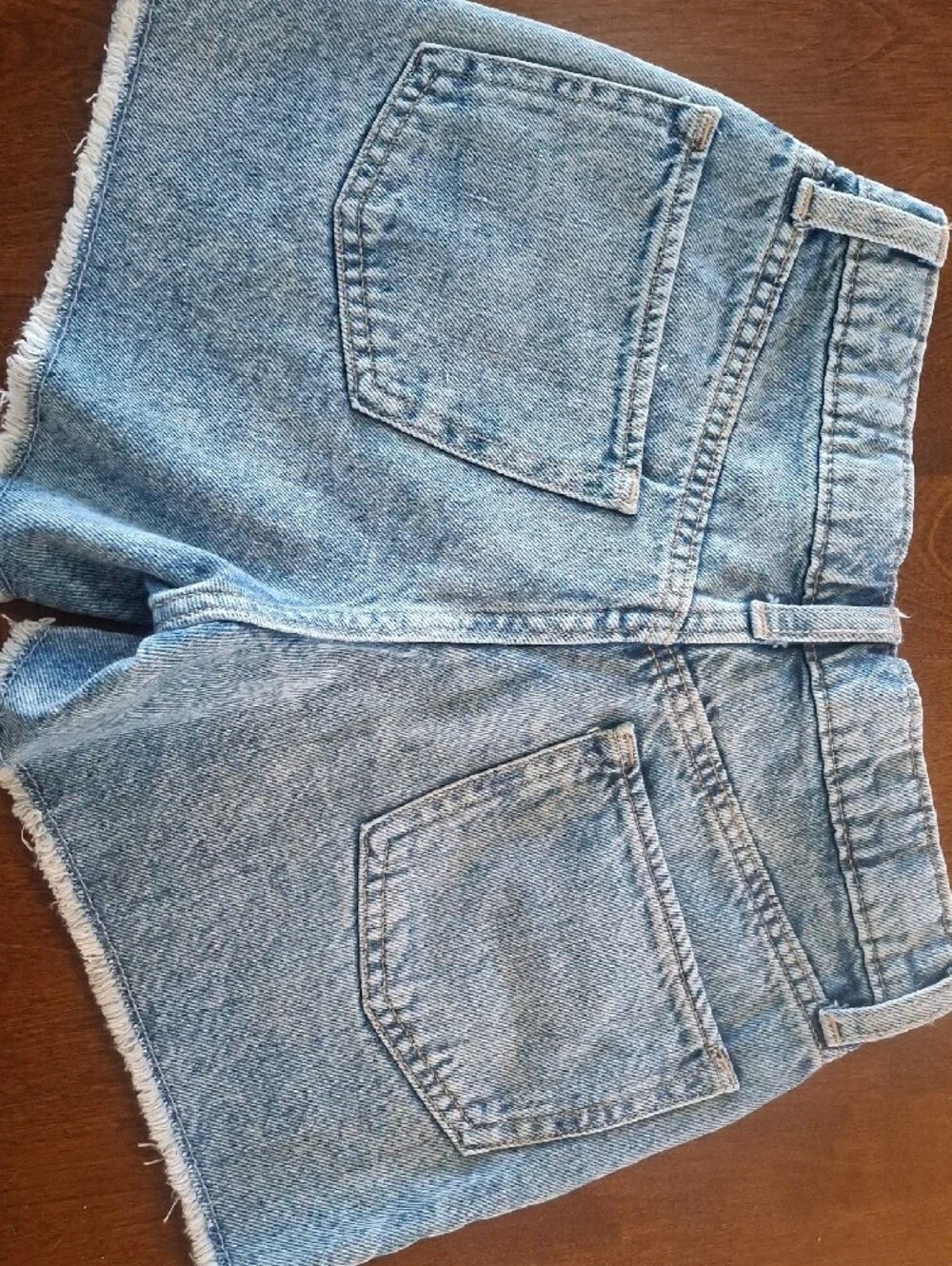 Old Navy Light Blue Star Girls Denim Shorts